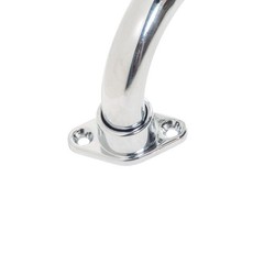 AquaSense 16” Knurled Chrome Grab Bar with Rotating Flange Model 785-132