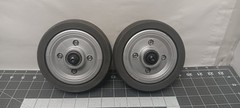 Quantum J6 Power Chair Solid Front Caster Wheels 5.5 inches(lot of 2)