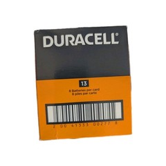Duracell Hearing Aid Batteries Size 13 DA312B8 48 In Box Zinc Air Battery NEW