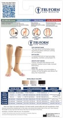 Knee High 18 mmHg Compression Surgical Stockings for Post-Surgery Recovery – L
