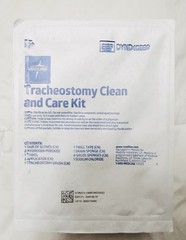 New Never Opened Medline Medical Brand Tracheostomy Clean And Care Kit Tray