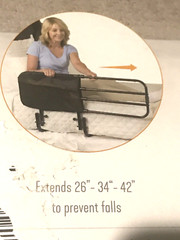 Bed Rail Stander EZ Adjust Model #8000 Adjustable Senior Bed Assist Grab Bar New