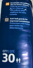 Medline Extendedwear Adult Briefs, 30 Count 19-31in, Anti Leak Guard Small 26