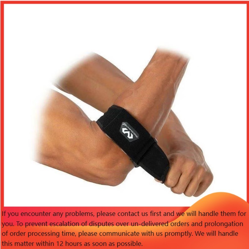 McDavid Tennis & Golf Elbow Brace Strap for Tendonitis Pain Relief – Nylon
