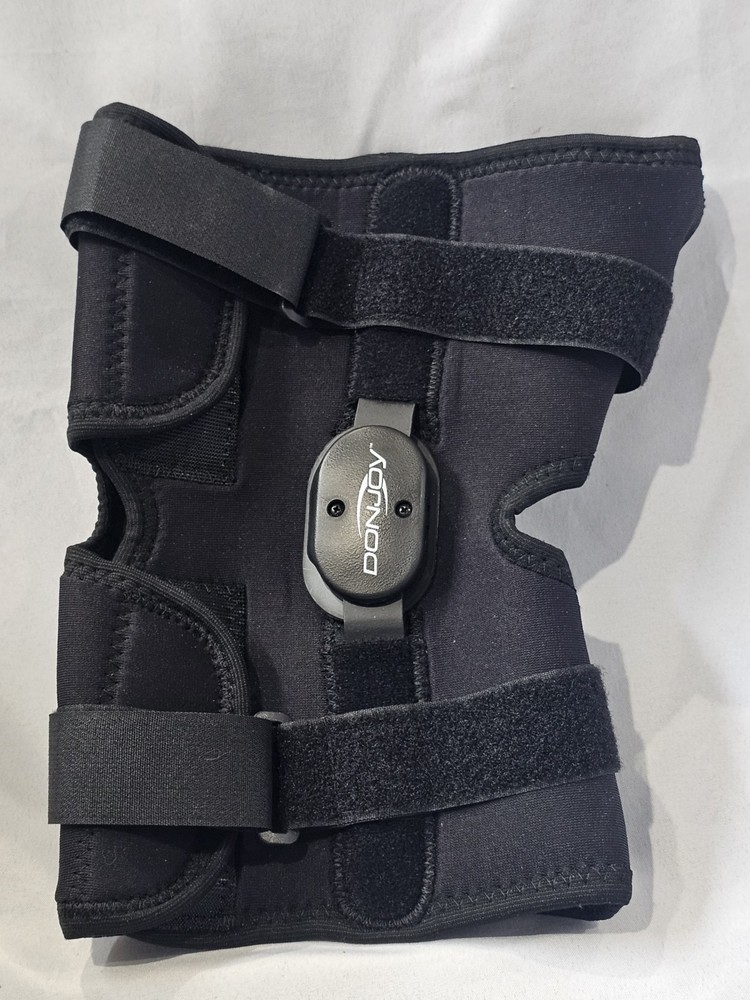 DonJoy Deluxe Hinged Knee Brace Drytex Sleeve Open Popliteal X-Large NWOB 🔺️