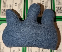 NEW 2 Pack Hand Finger Contracture Cushion, mpn 6560, Blue, FREE SHIPPING