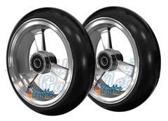 Set of 2 Soft Roll Caster Wheels in 3″, 4″ & 5″ for Wheelchairs…