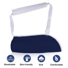 ARM SLING, Blue, Large, Lightweight and Breathable. 17 3/4″ Long