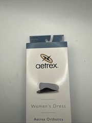 L500W06 Aetrex Women’s Dress Orthotics Size 6 Med High Arch Support