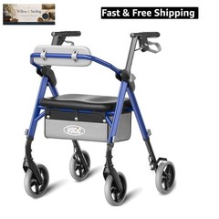 Walkers for Seniors, Rollator Walker with Seat, Max 380 lbs, Avant Walkers wi…