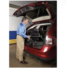 Medline Premium Empower Walker with Memory Foam Seat & Backrest – 300 lb Rollato