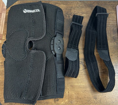 Breg Short Runner Wrap Around Hinged Air Mesh Knee Brace Size XL