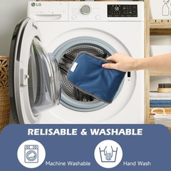 2PCS Reusable Incontinence Pads For Men Washable Absorbent Leakproof Guards