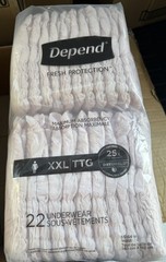 44 Count Depend Fresh Protection Adult Incontinence & Postpartum Bladder Leak