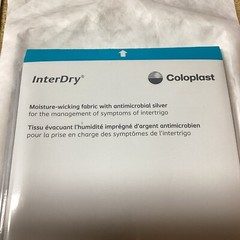 Lot Of 2 Coloplast InterDry 10”x36” Individually Sealed Antimicrobial Sheets