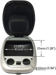 Stylish Storage Box for Custom Hearing Aids – Durable and Moisture-Resistant