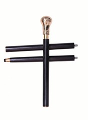 Replica of Bat Masterson Walking Cane Wooden Walking Stick Handmade Brass Kno…