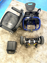 Golden Tech- LiteRider Envy – Compact Power Chairs (Envy Blue) TRANSPORTABLE!