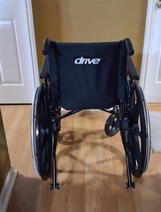 DRIVE Viper Plus GT Wheelchair W/ Universal Armrest, 18″ Seat, Elevating Legrest