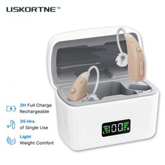Hearing Aids for Seniors Rechargeable for Moderate to Severe Hearing Loss