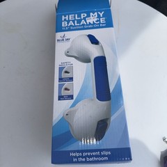 Suction Grab On Bar 11.5″ L New -Help My Balance-blue Jay
