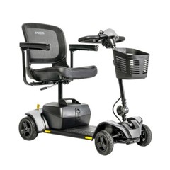 Pride SC442E White Elite Traveller® 2 4-Wheel Travel Mobility Scooter- 18AH