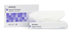 McKesson Facial Tissue, White, 5-7/10“ X 7“, Box of 40