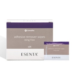 Sting-Free Adhesive Remover Wipes for Stomas & Wounds, Alcohol-Free, 25ct Box