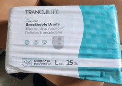 Tranquility Essential Adult Breathable briefs, Size L New