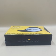 Audien Atom One OTC Hearing Aids Wireless, Rechargeable, Beige SEALED