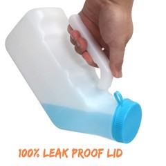 Upgraded Urinals for Men with Glow in The Dark,1000ml Thick Pee Bottles with Lid