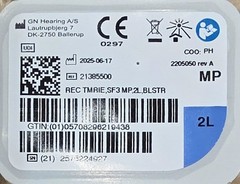GN ReSound ONE SureFit3 Series BLSTR (MP-2L) Low Power Receiver-NEW- USA Shipper