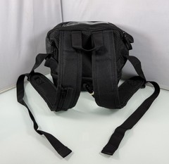O2Totes Rhythm P2 Black Backpack Travel Bag with Padded Straps & Accessory Space