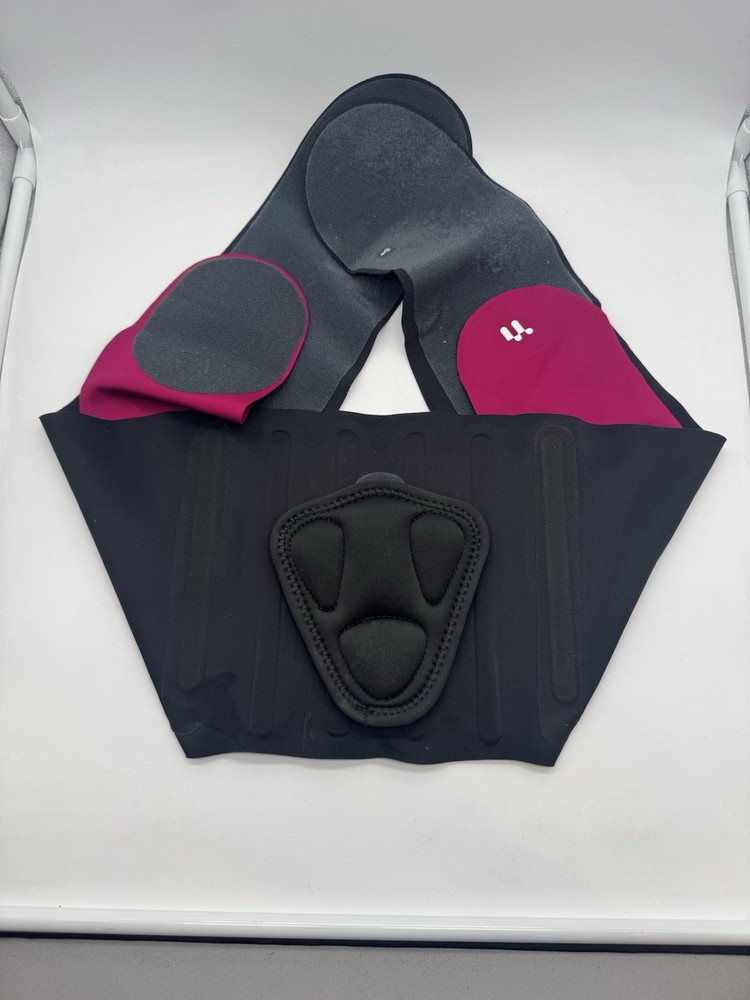 Fitomo Back Brace XL Rose Pink Lumbar Support Belt Lower Back Pain Relief