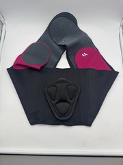 Fitomo Back Brace XL Rose Pink Lumbar Support Belt Lower Back Pain Relief