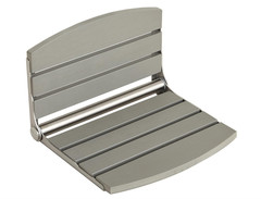 Wall Mounted Folding Shower Seat 17.5″ Fold Down Shower Bench Gray