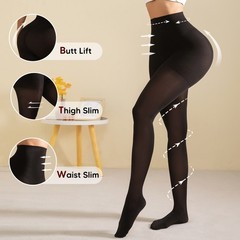 Compression Pantyhose for Women 15-20mmHg Graduated Support Opaque Stockings