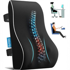 Lumbar Support Pillow for Office Chair, Office Home Essentials,Gifts for Mom,Dad