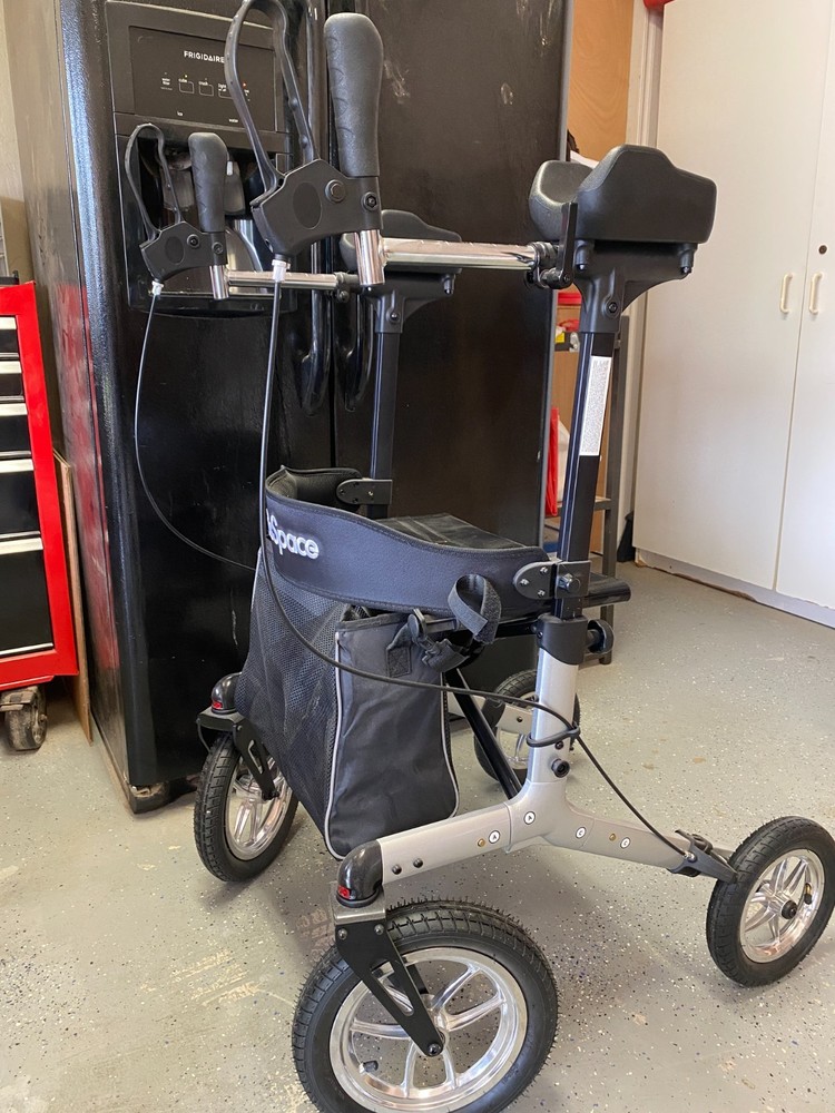 1. Oasis Space adult walker rollator. Heavy Duty. Used very little.