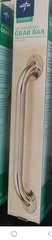 16″ MEDLINE Chrome Knurled Texture Steel Grab Bar up to 250 lbs **NEW**