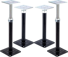 4-PCS Lift Supports,Adjust Supports,Level Supports,Floor Jacks,Adjustable Suppor