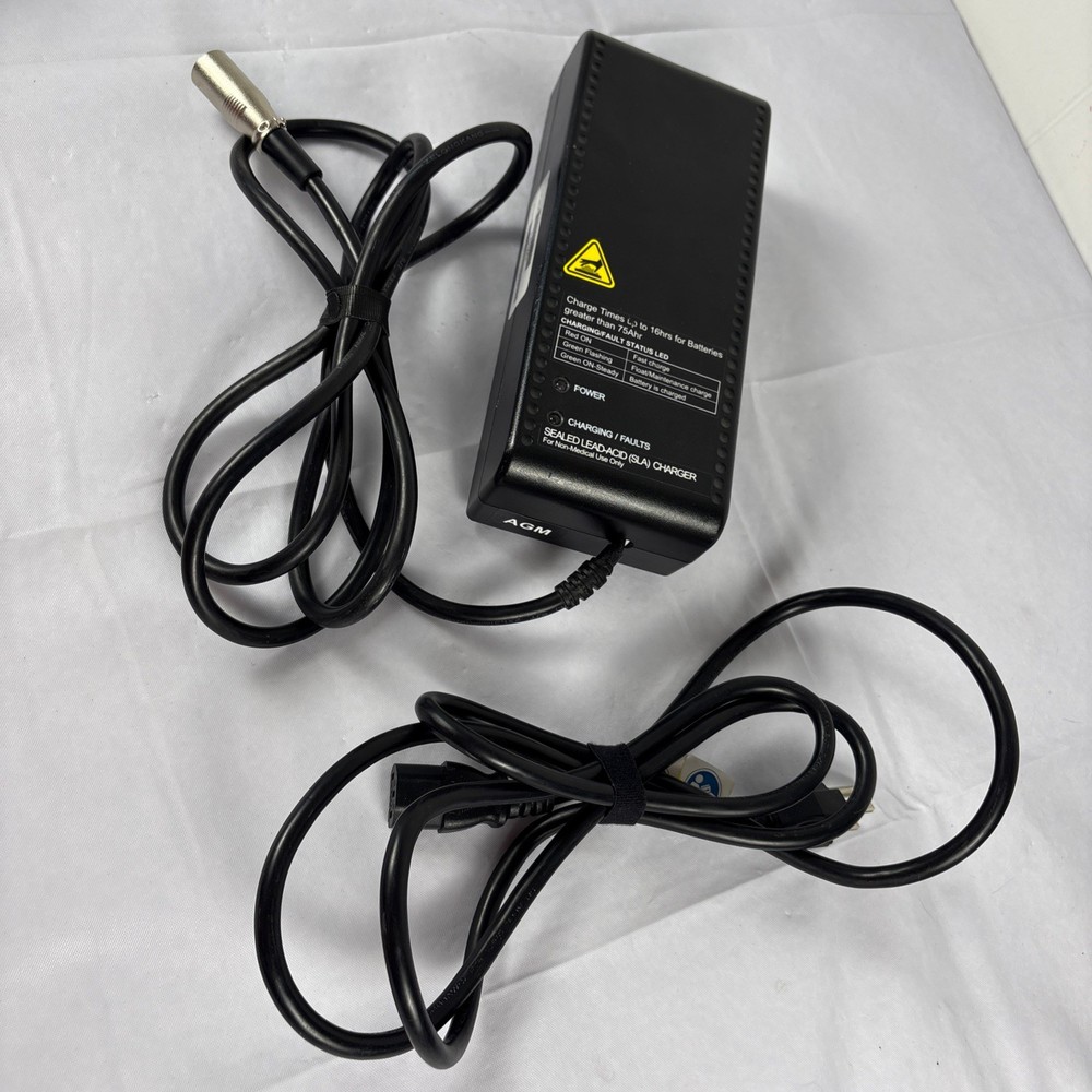 UPG WHEELCHAIR SEALED LEAD-ACID BATTERY CHARGER NO. 71697 M/N 24BC8000T-4 24V 8A