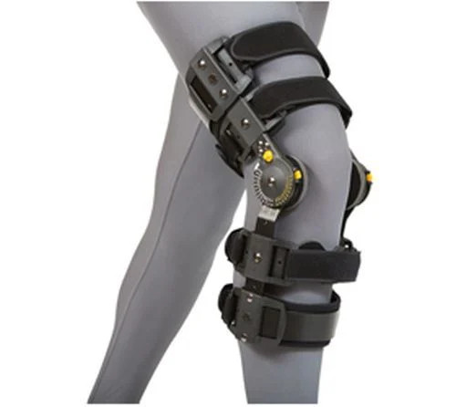VeraLoc MAX OA Hinged Knee Brace 2XL Right | Adjustable Heavy Duty | Fits 23-26”