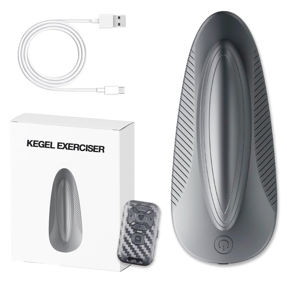 Kegel Exerciser for Men, Soft Silicone Kegel Exercise Device,Used for Bladder…