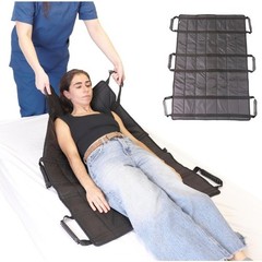 PEPE Mobility Bed Positioning Transfer Pad w/ 6 Reinforced 6 Handles 42″ x 27″