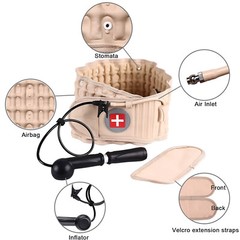 Decompression Back Brace Lumbar Belt Spinal Support & Extender Belt Air Traction
