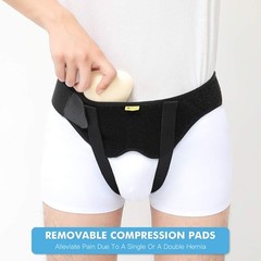 Tenbon Hernia Belt Truss for Single/Double Inguinal or Medium (Pack of 1)