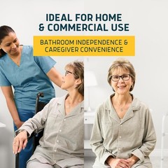 Lunderg Commode Liners with Lemon Scented Absorbent Pads – Value Pack Medical Gr