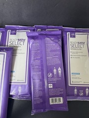 Lot of 6 Medline ReadyBath Select Bathing Cloths Fragrance Free Sealed EXP 3/26