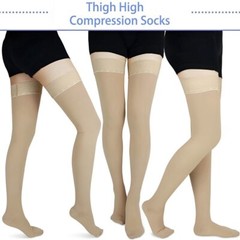 20-30 mmHg Medical Compression Stockings Thigh High Surgical Socks Varicose Pain